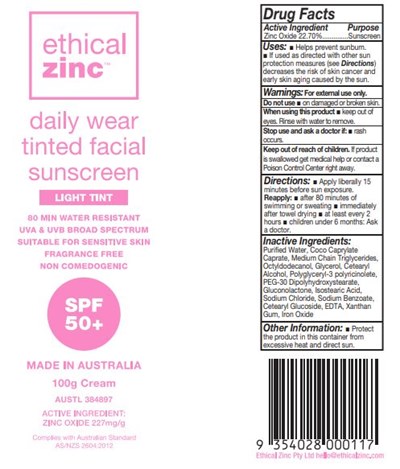 Lbl (Daily Wear Titned Facial Sunscreen Light)